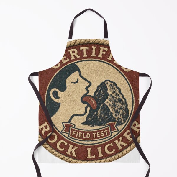 Item preview, Certified Rock Licker Vintage Field Test Badge designed and sold by BoosterShop.