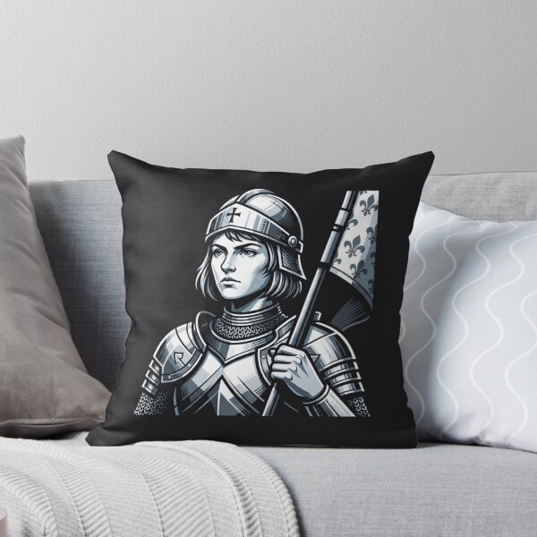 Item preview, Joan of Arc Medieval Warrior Hero Portrait designed and sold by Owcomm.