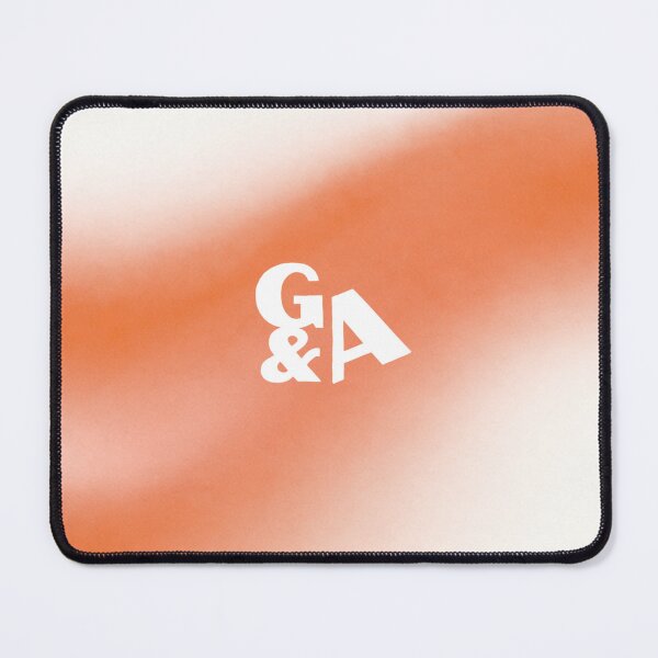Item preview, G&A Logo Orangetastic Swirl designed and sold by GandAMerch.