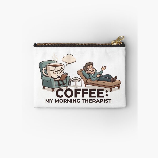 Item preview, Coffee: My Morning Therapist designed and sold by CleverGoods.