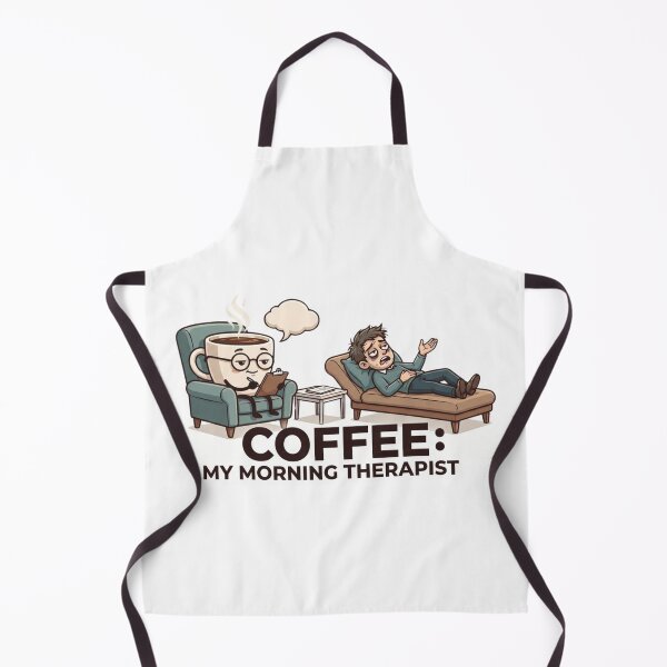 Item preview, Coffee: My Morning Therapist designed and sold by CleverGoods.