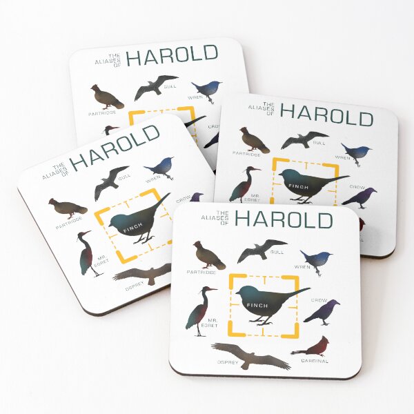 Item preview, Person Of Interest — The Aliases of Harold designed and sold by widdart.