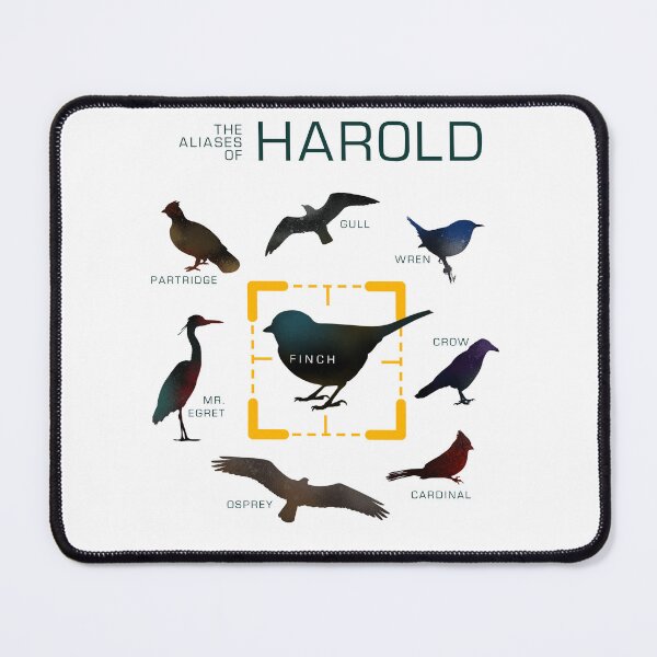 Item preview, Person Of Interest — The Aliases of Harold designed and sold by widdart.