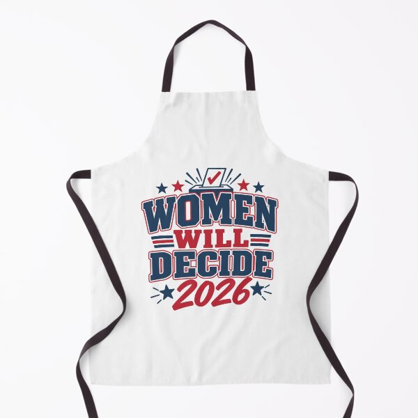 Item preview, Women Will Decide 2026 - Female Voter Election 2026 - Womens Democracy Civic Engagement Political Gift designed and sold by gunaone-design.