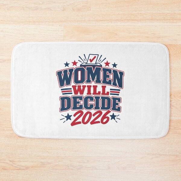 Item preview, Women Will Decide 2026 - Female Voter Election 2026 - Womens Democracy Civic Engagement Political Gift designed and sold by gunaone-design.