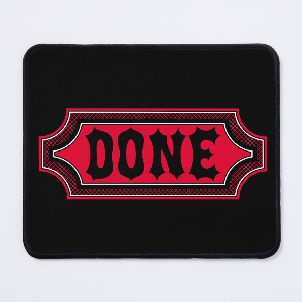 Item preview, Done - Cadmium Red designed and sold by spiritofarsenic.