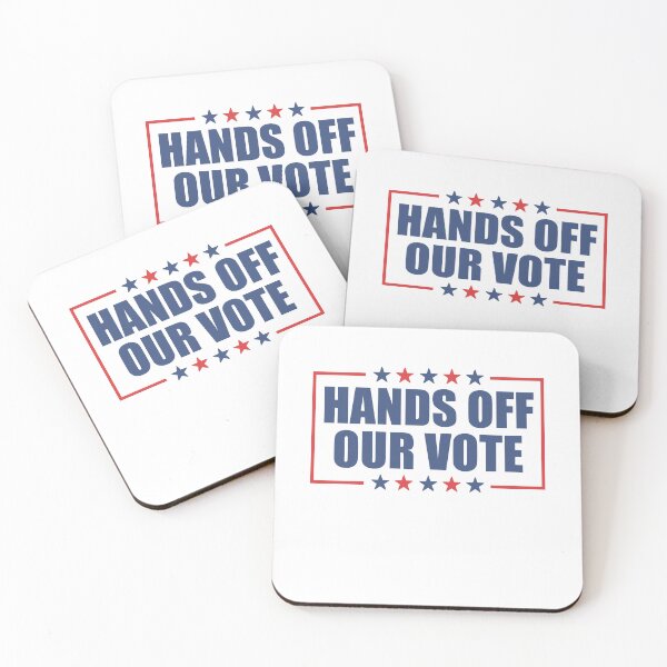 Item preview, Hands Off Our Vote designed and sold by gunaone-design.