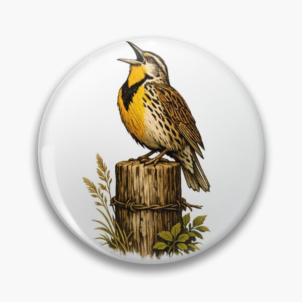 Item preview, A western prairie dog sings on a fence post. designed and sold by Daily Quirk.