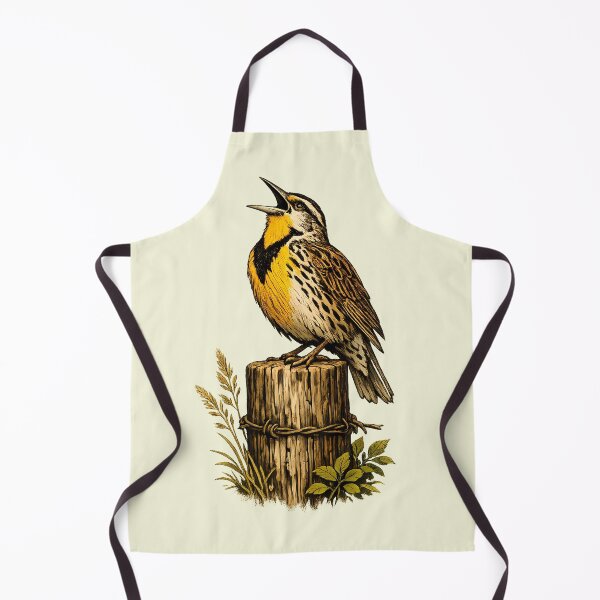 Item preview, A western prairie dog sings on a fence post. designed and sold by Daily Quirk.