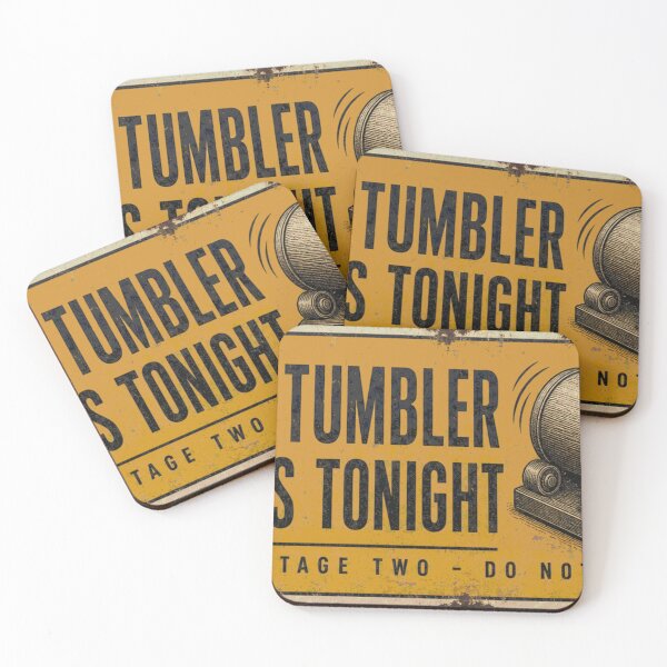 Artikelvorschau, The Tumbler Runs Tonight Trommel Stufe Zwei entworfen und verkauft von BoosterShop.