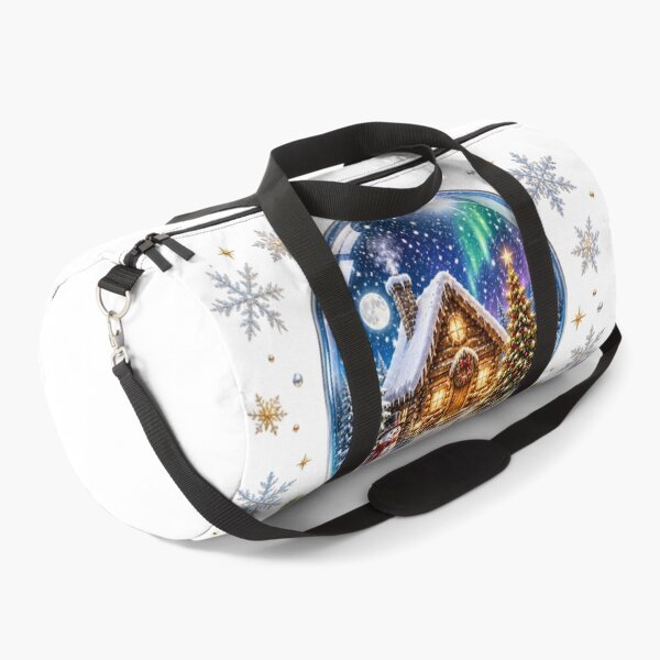 Item preview, Christmas Magic Winter Cabin Snow Globe designed and sold by DYAFLK.