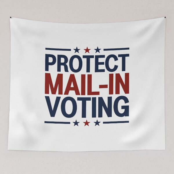 Item preview, PROTECT MAIL-IN VOTING designed and sold by gunaone-design.