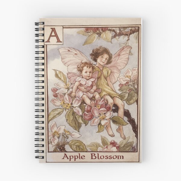 Item preview, Fairy Wall Art, Apple Blossom Fairy Print, The Letter A, Cicely Mary Barker Vintage Illustration designed and sold by RickE.