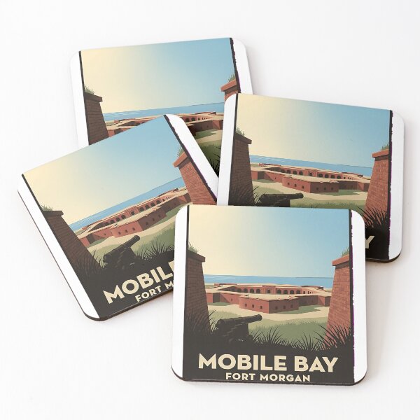 Artikelvorschau, Aufkleber „Historisches Fort Fort Morgan“ in Mobile Bay, Alabama entworfen und verkauft von DetourDgn.