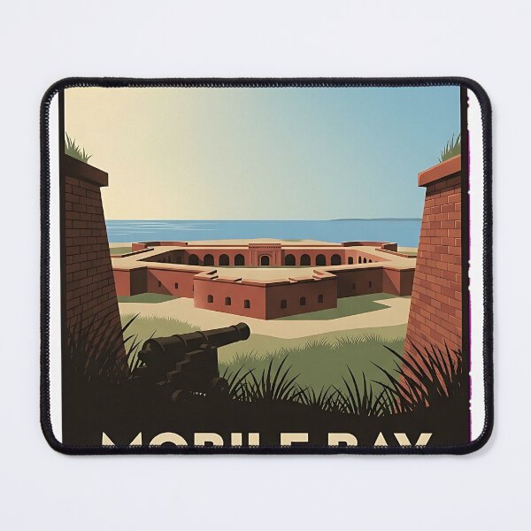 Item preview, Fort Morgan Mobile Bay Alabama Historic Fort Sticker designed and sold by DetourDgn.