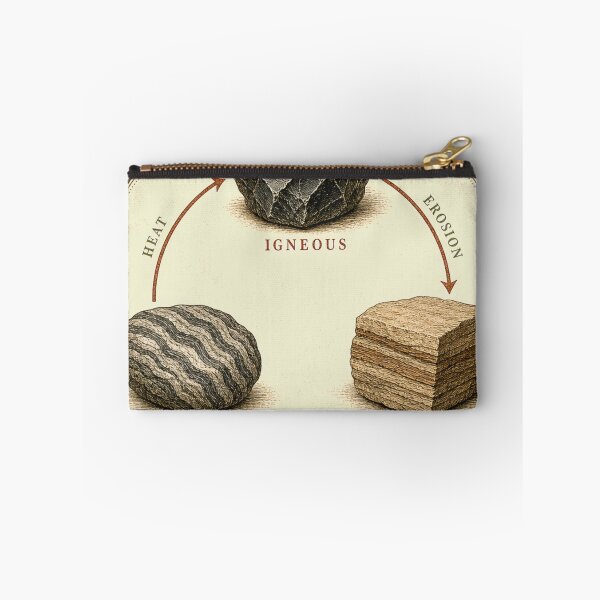 Item preview, The Rock Cycle Igneous Sedimentary Metamorphic designed and sold by BoosterShop.