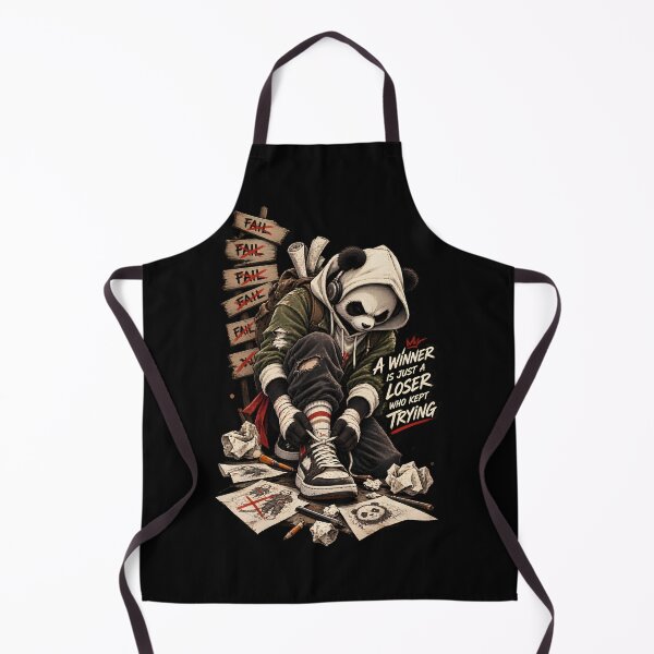 Item preview, A Winner Is Just A Loser Who Kept Trying – Panda designed and sold by Creatiforge.