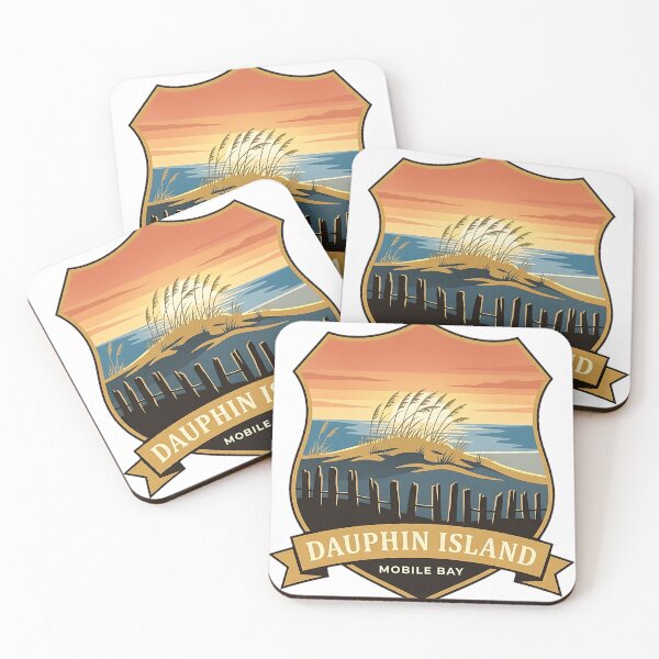 Artikelvorschau, Dauphin Island Mobile Bay Alabama Dune Crest Sticker entworfen und verkauft von DetourDgn.