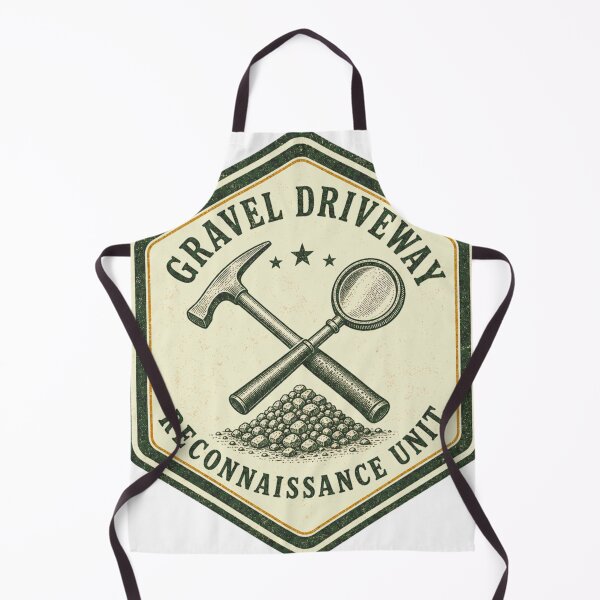 Item preview, Gravel Driveway Reconnaissance Unit Club Emblem designed and sold by BoosterShop.