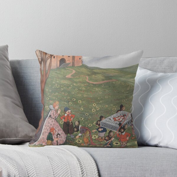 Item preview, Fairy Tale Wall Art, Cigarrillos Castle Forest Print, Vintage Storybook Illustration, Juan Carlos Huergo designed and sold by RickE.