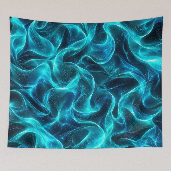 Item preview, Bioluminescent Blue designed and sold by PurrfectWhisper.