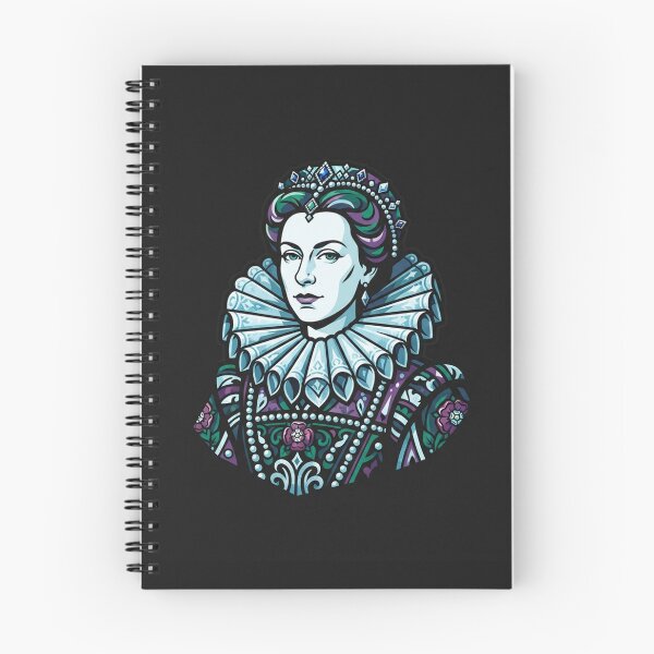 Item preview, Elizabeth I Royal Portrait Vector Art Illustration designed and sold by Owcomm.