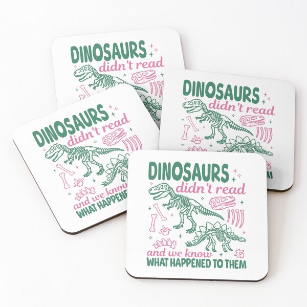 Item preview, Dinosaurs Didnt Read Look What Happened To Them - Funny English Teacher designed and sold by gunaone-design.