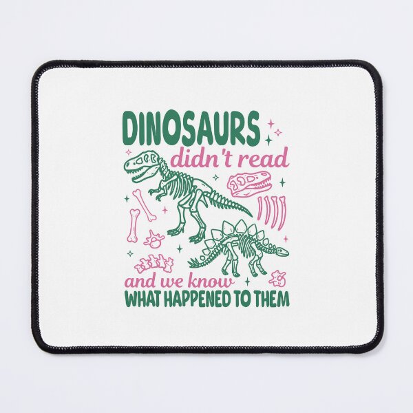Item preview, Dinosaurs Didnt Read Look What Happened To Them - Funny English Teacher designed and sold by gunaone-design.