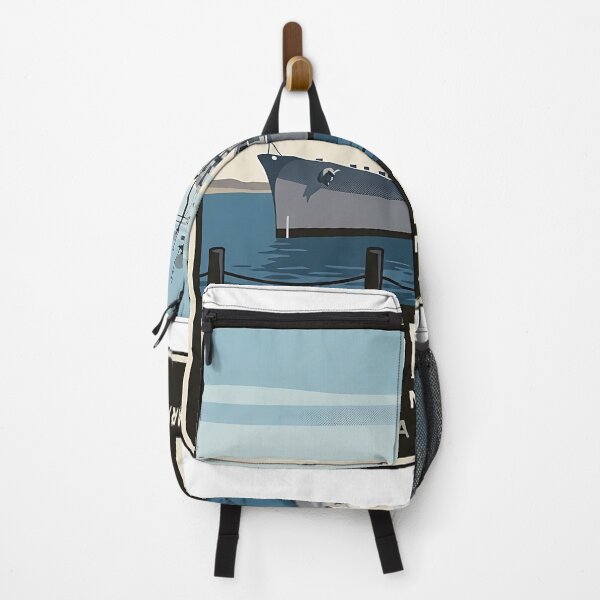 Item preview, USS Alabama Battleship Mobile Bay Alabama Badge Sticker designed and sold by DetourDgn.