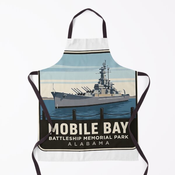 Item preview, USS Alabama Battleship Mobile Bay Alabama Badge Sticker designed and sold by DetourDgn.