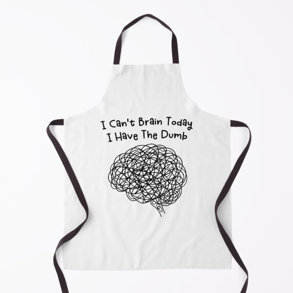 Item preview, I cannot brain today I has the dumb - Funny Brain Rot  designed and sold by gunaone-design.