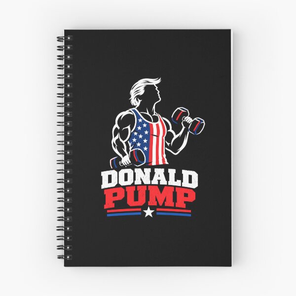 Item preview,  Donald Pump – Buff Donald Trump Flexing Fitness Parody designed and sold by TEEJAMBOREE.
