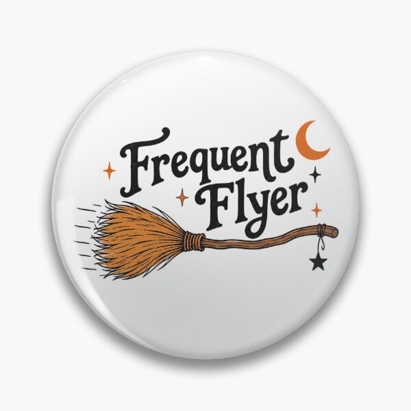 Artikelvorschau, Vielflieger – Hexenhaftes Halloween-Design entworfen und verkauft von CampAndCoast.