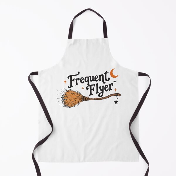 Item preview, Frequent Flyer - Witchy Halloween Design designed and sold by CampAndCoast.