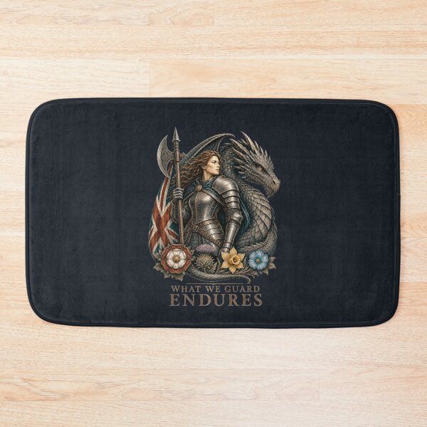 Item preview, What We Guard Endures — Guardian of Britain designed and sold by Sanctum Icons.