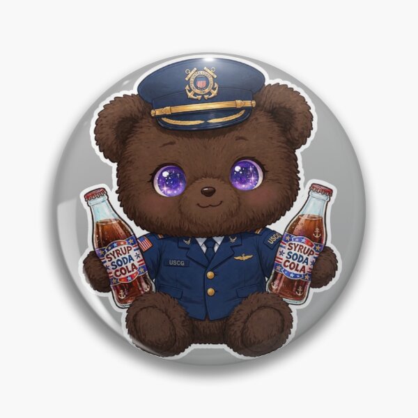 Item preview, Thirsty coast guard bear designed and sold by Jefferson  Hernandez.