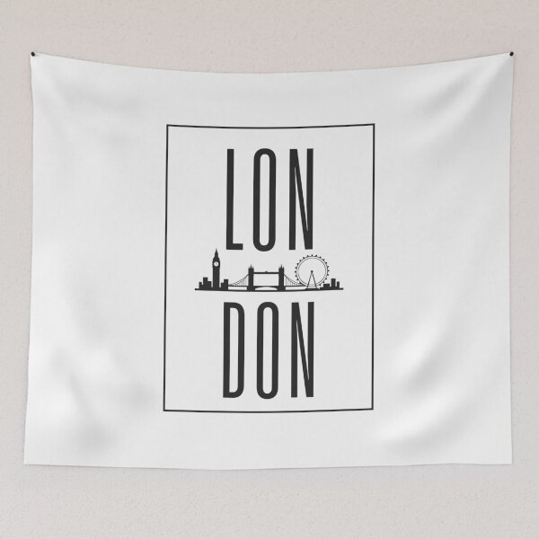 Item preview, London Skyline Minimalist City Travel designed and sold by HYPNK.