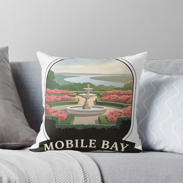 Item preview, Bellingrath Gardens Mobile Bay Alabama Crest Sticker designed and sold by DetourDgn.