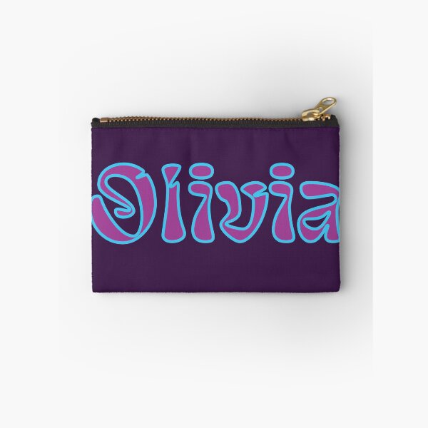 Item preview, Olivia Name Retro Design - Purple + Blue designed and sold by aligchi.