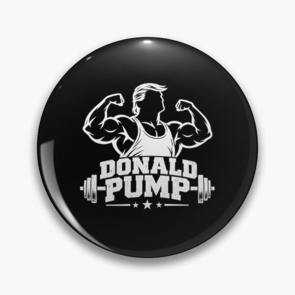 Item preview, Donald Pump – Buff Donald Trump Flexing Fitness Parody designed and sold by TEEJAMBOREE.