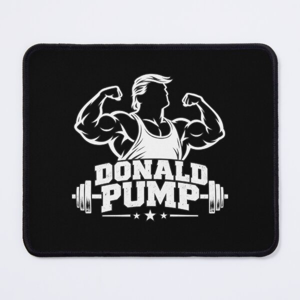 Item preview, Donald Pump – Buff Donald Trump Flexing Fitness Parody designed and sold by TEEJAMBOREE.