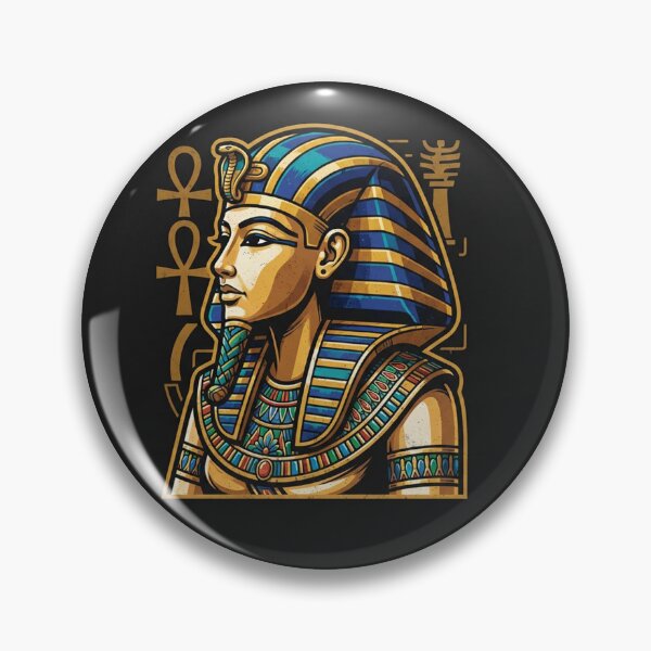 Item preview, King Tutankhamun Ancient Egyptian Pharaoh Portrait designed and sold by Owcomm.