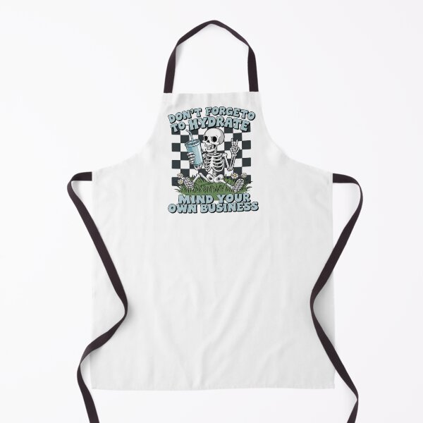 Item preview, Hydrate and Mind Your Business Skeleton designed and sold by ACozyChaos.