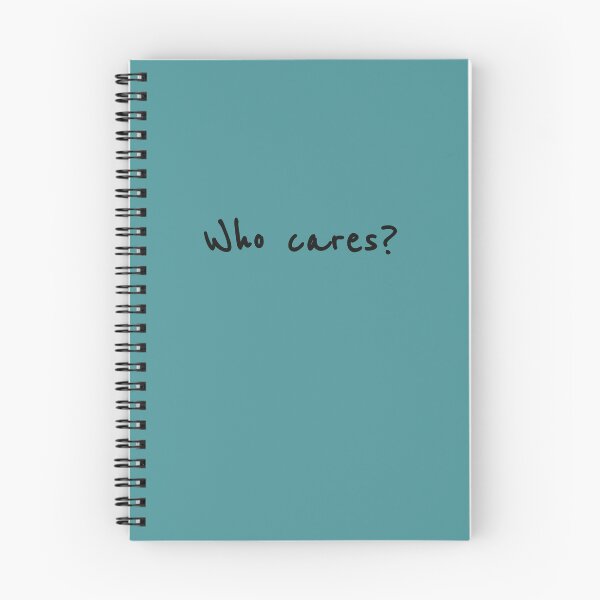 Item preview, Who Cares? Handwritten Quote designed and sold by sazuii.