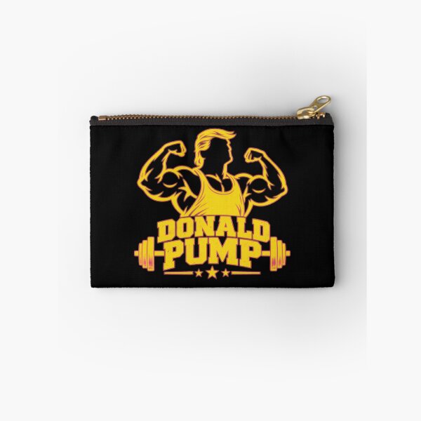 Item preview, Donald Pump – Buff Donald Trump Flexing Fitness Parody designed and sold by TEEJAMBOREE.