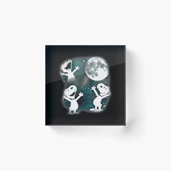 Item preview,  Snoopy On The Moon  Cute Space  designed and sold by Dark-Symbol-Lab.