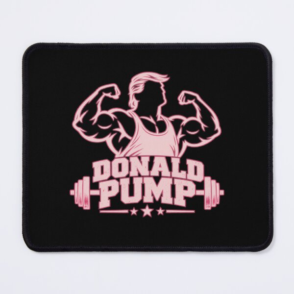 Item preview, Donald Pump – Buff Donald Trump Flexing Fitness Parody designed and sold by TEEJAMBOREE.