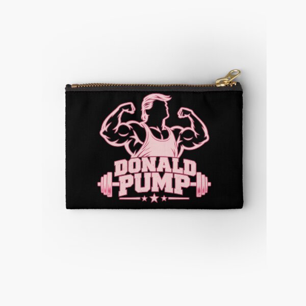 Item preview, Donald Pump – Buff Donald Trump Flexing Fitness Parody designed and sold by TEEJAMBOREE.