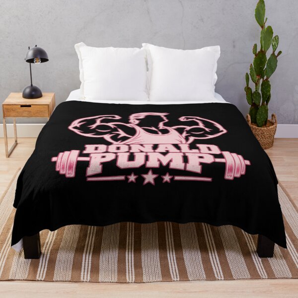 Item preview, Donald Pump – Buff Donald Trump Flexing Fitness Parody designed and sold by TEEJAMBOREE.