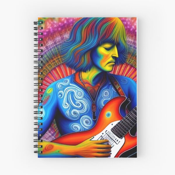 Item preview, Psychedelic Hippy Guitarist designed and sold by TheDarkWardrobe.